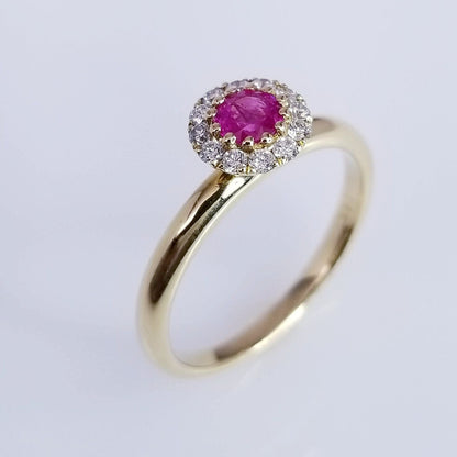 "LADRG01720" 0.37 Carat Ruby Ladies Ring
