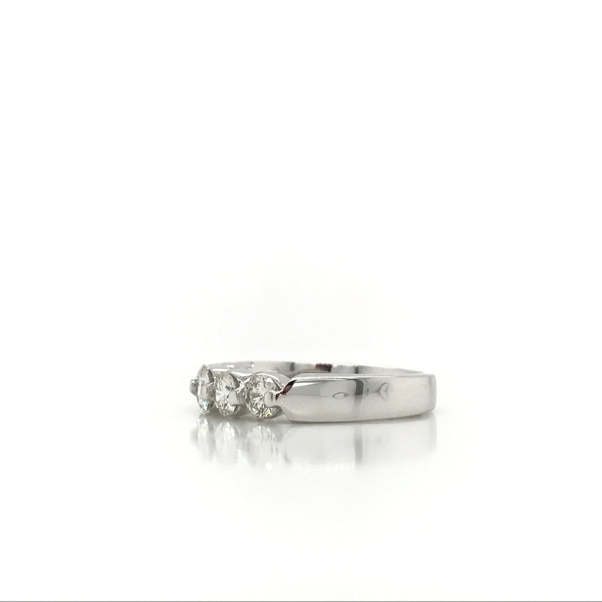 "DBAND01892" Single Prong Diamond Anniversary Ring Band