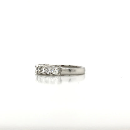 "DBAND01910" Diamond Wedding Band 0.56cts