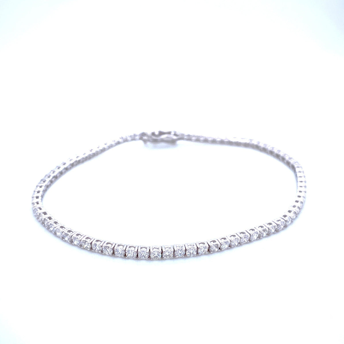 "BRAC01437" 2.89 Carat Petite Diamond Tennis Bracelet