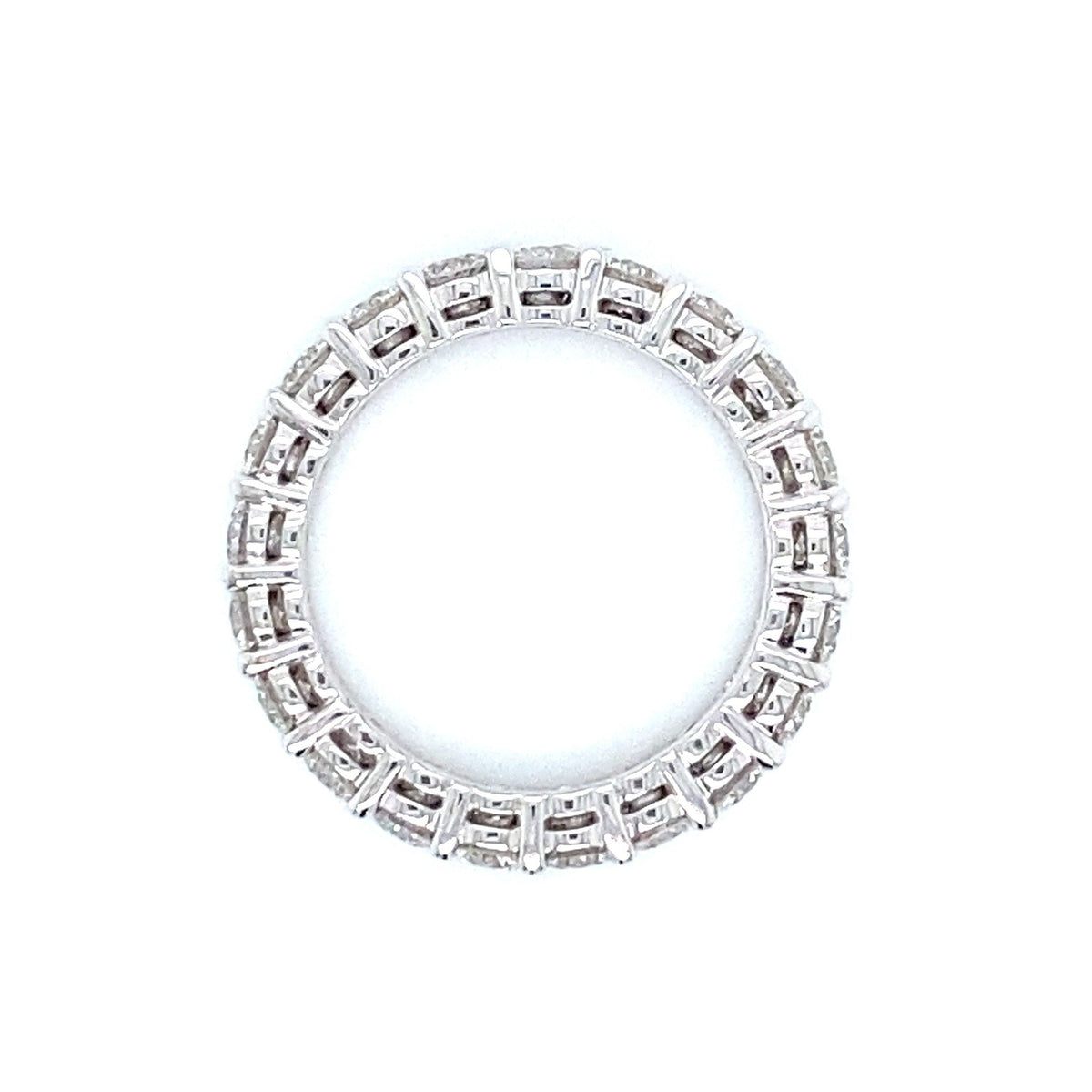 "ETNBD03113" Classic Style 2.15 CTW Round Brilliant Diamond Eternity Band in Platinum