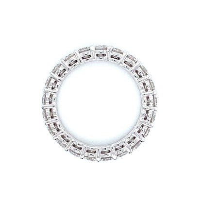 "ETNBD03113" Classic Style 2.15 CTW Round Brilliant Diamond Eternity Band in Platinum