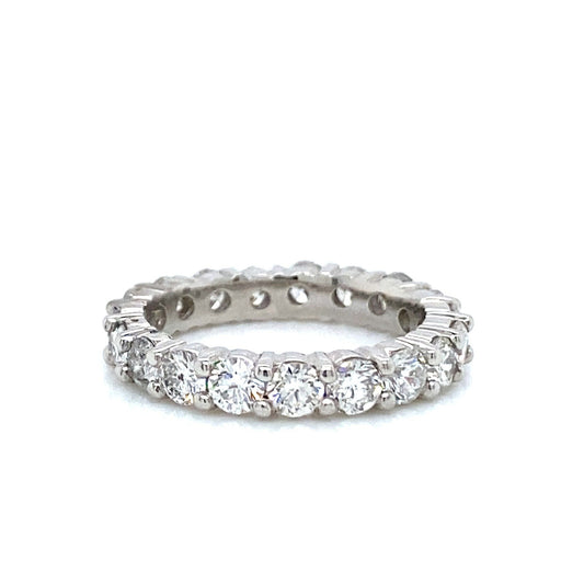 "ETNBD03039" Shared Prong Round Brilliant Diamond Eternity Band