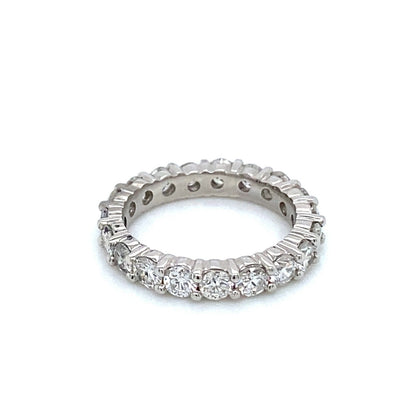 "ETNBD03039" Shared Prong Round Brilliant Diamond Eternity Band