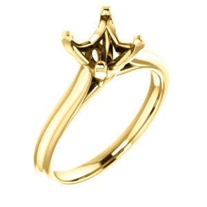 Square Engagement Ring Mounting