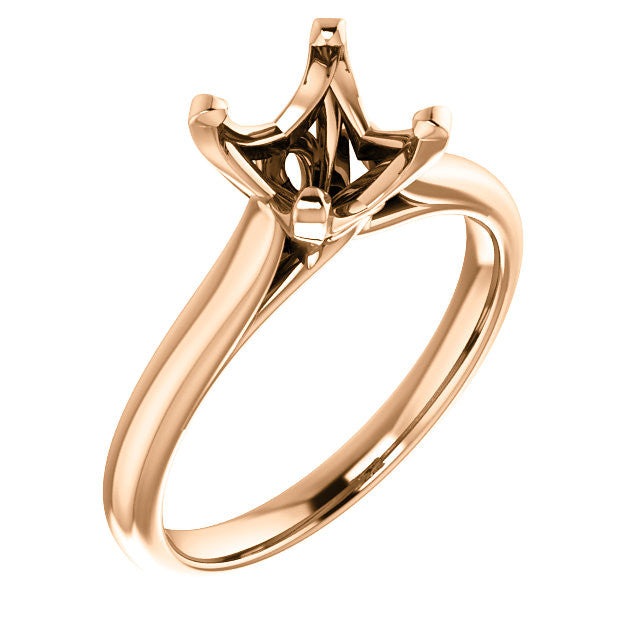 Square Engagement Ring Mounting