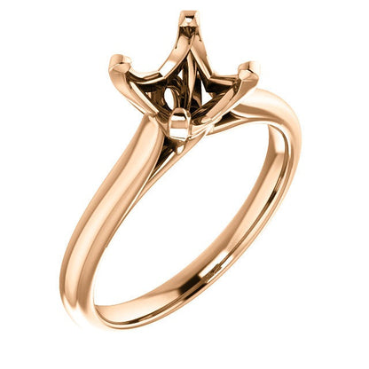 Square Engagement Ring Mounting