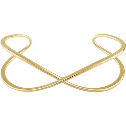 Criss Cross Cuff Bracelet