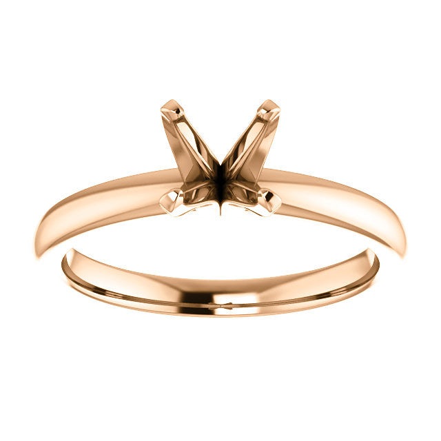 Solitaire Engagement Ring Mounting