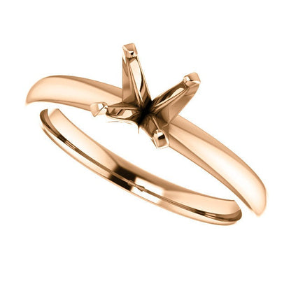 Solitaire Engagement Ring Mounting