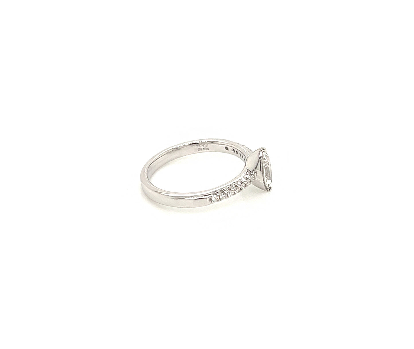 0.51 Total Carat Marquise Diamond Ladies Ring