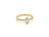 0.51 Total Carat Marquise Diamond Ladies Ring in Yellow Gold Band