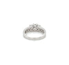 1.30 Total Carat Emerald Cut Three-Stone Engagement Ring H VS2/SI