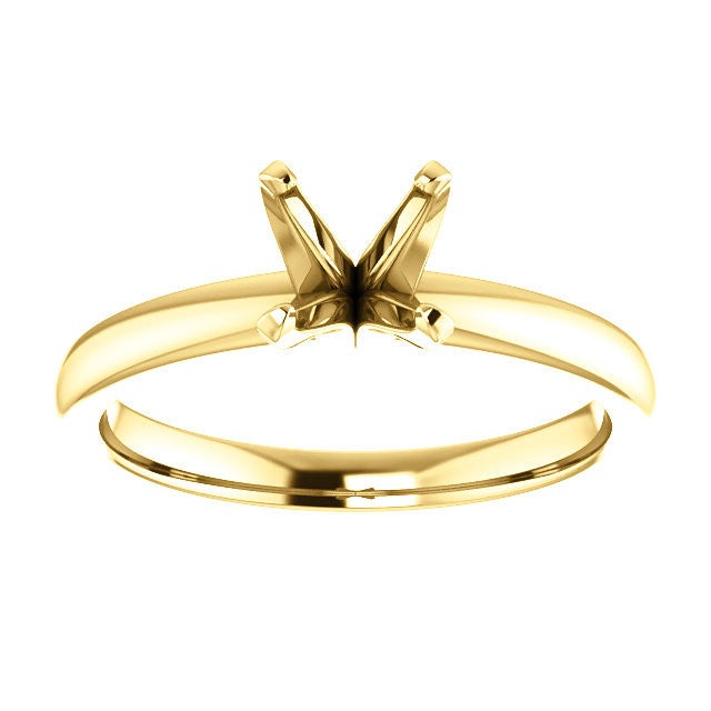Solitaire Engagement Ring Mounting