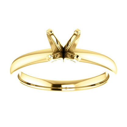 Solitaire Engagement Ring Mounting