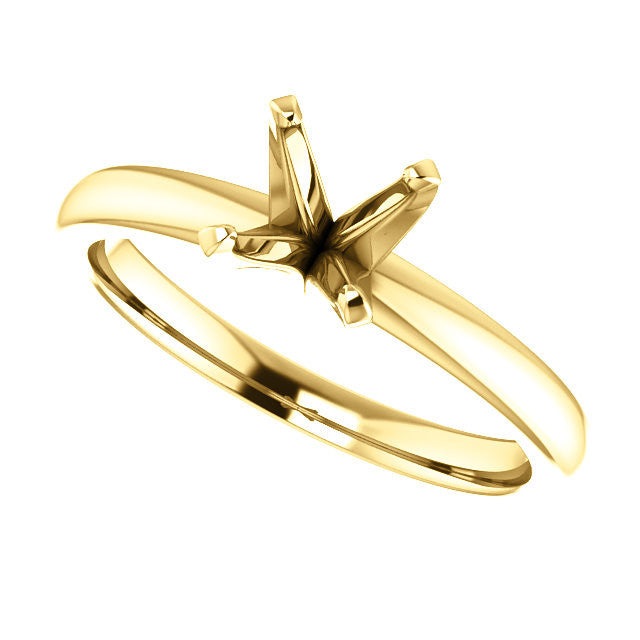 Solitaire Engagement Ring Mounting