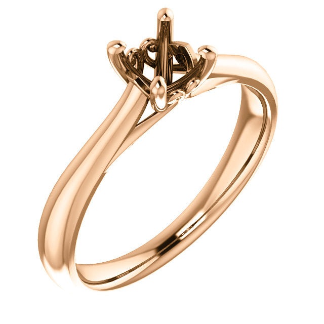 Solitaire Engagement Ring Mounting
