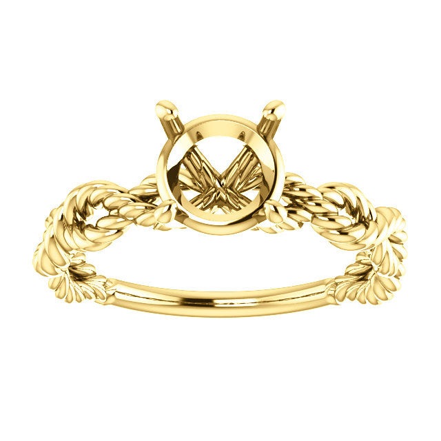 Solitaire Engagement Ring Mounting