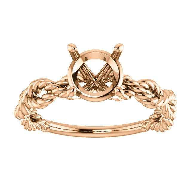 Solitaire Engagement Ring Mounting