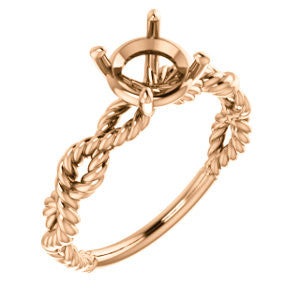 Solitaire Engagement Ring Mounting