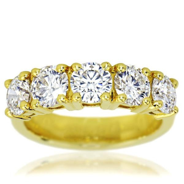 "5STRG01037" Five Stone Diamond Anniversary Ring