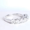 Seven Diamond Anniversary Ring in Platinum