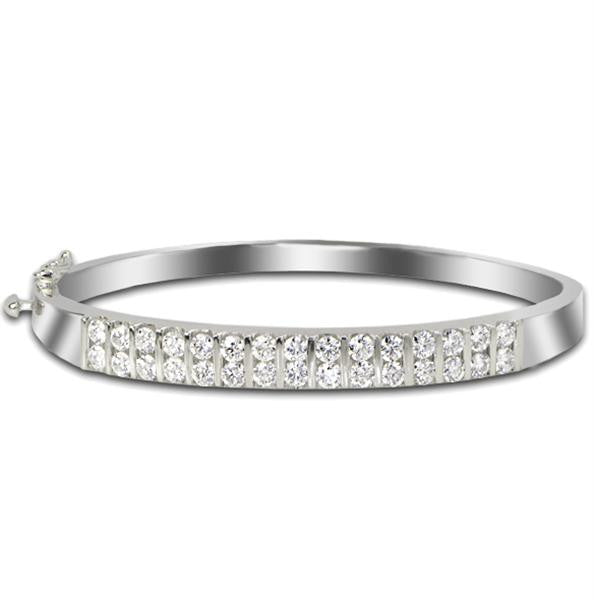 "BANG01064" Diamond Bangle Bracelet