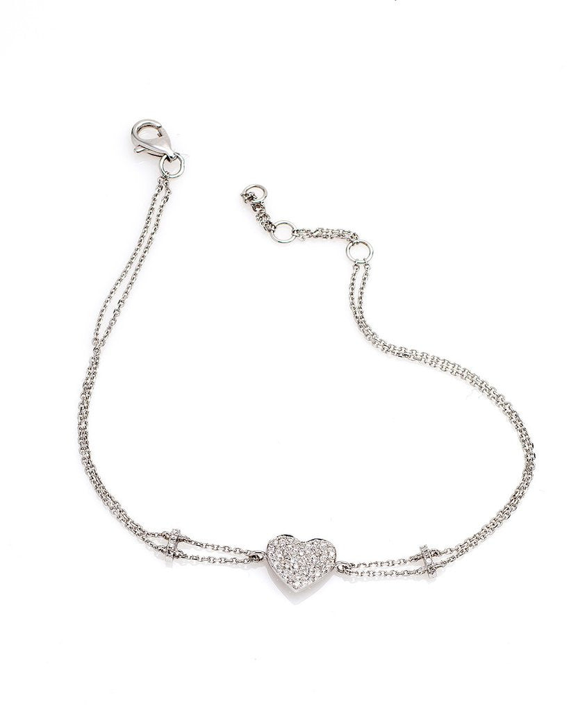 "BR33506" Diamond Bracelet in 14K White Gold