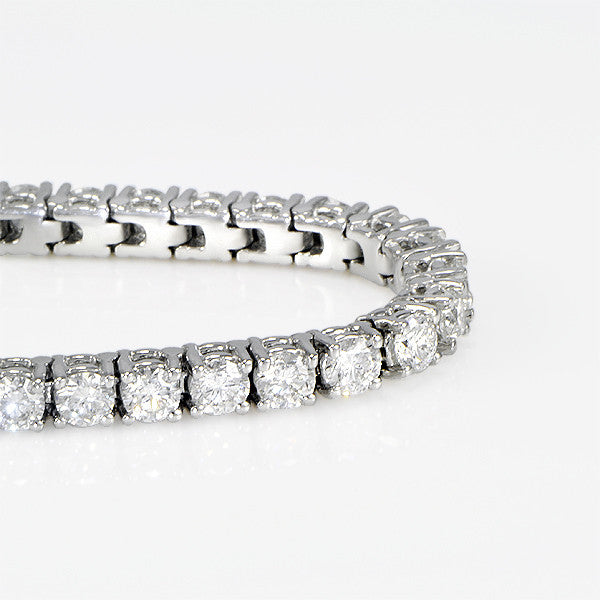 "BRAC01029" Elegant Diamond Tennis Bracelet 6.65cts