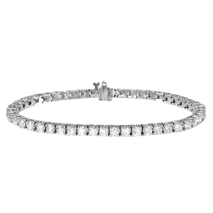"BRAC01029" Elegant Diamond Tennis Bracelet 6.65cts