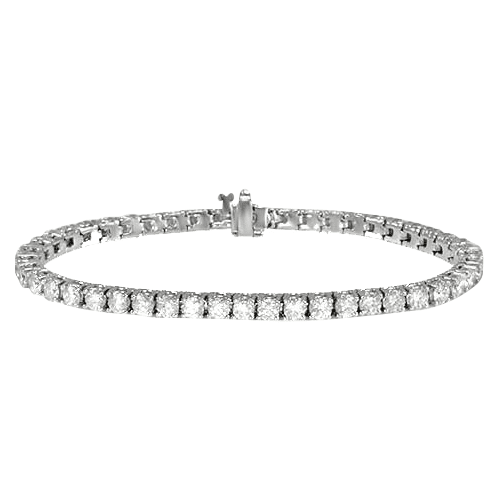 "BRAC01029" Elegant Diamond Tennis Bracelet 6.65cts