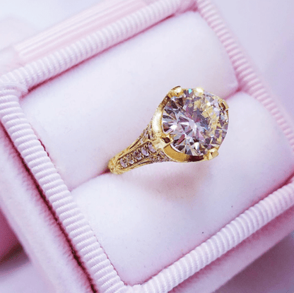 "LADRG01661" Vintage Inspired Diamond Ring LADRG01661