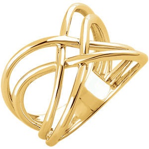 Criss Cross Ring
