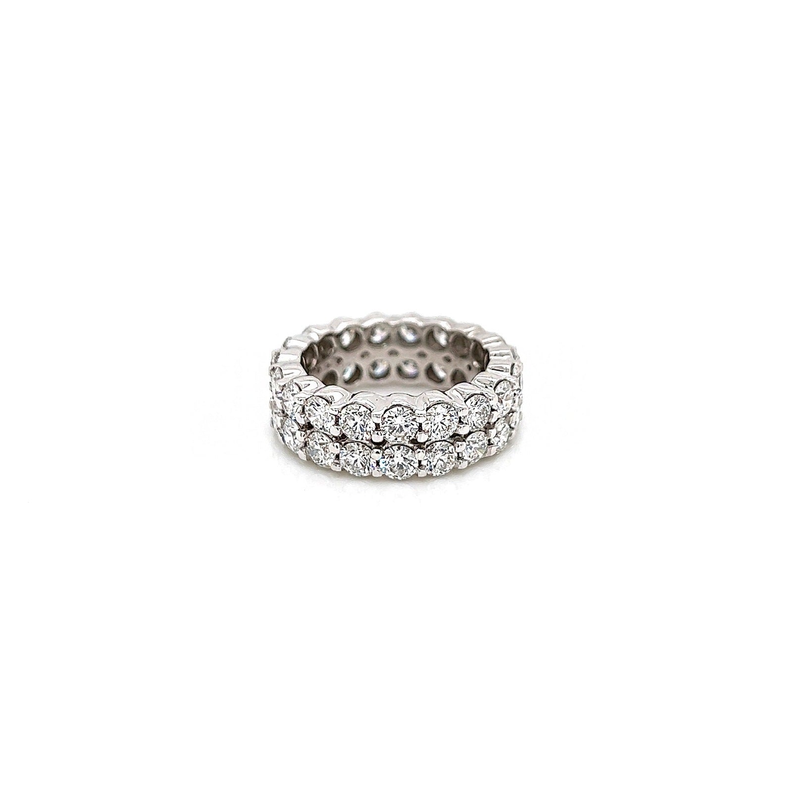 4.73 Total Carat Ladies Prong-Set Diamond Band