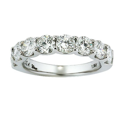 "DBAND01467" Eight Stone Diamond Anniversary Ring 1.96cts