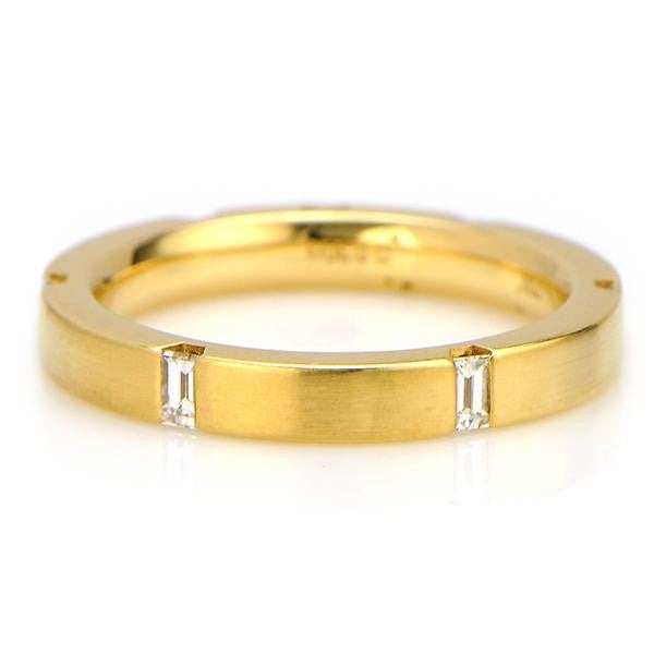 "DBAND01604" Diamond Wedding Band In 18k Yellow Gold
