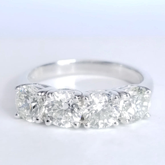 "DBAND01662" Four Diamond Anniversary Ring DBAND01662