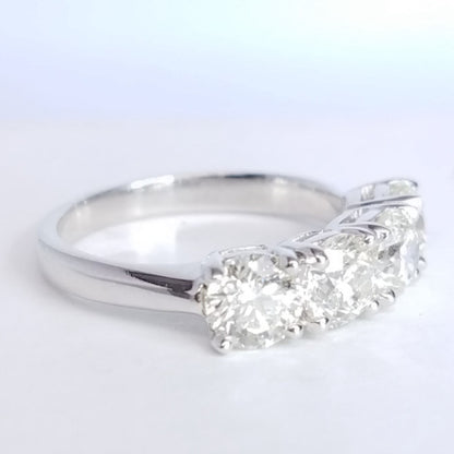 "DBAND01662" Four Diamond Anniversary Ring DBAND01662