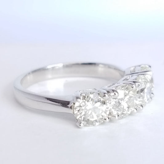 "DBAND01662" Four Diamond Anniversary Ring DBAND01662