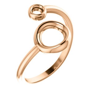 Double Circle Bypass Ring