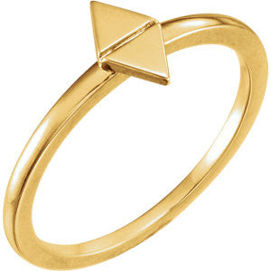 Double Triangle Ring