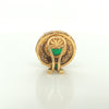 10.7 Total Carat 18K Yellow Gold Diamond & Colombian Emerald Earrings
