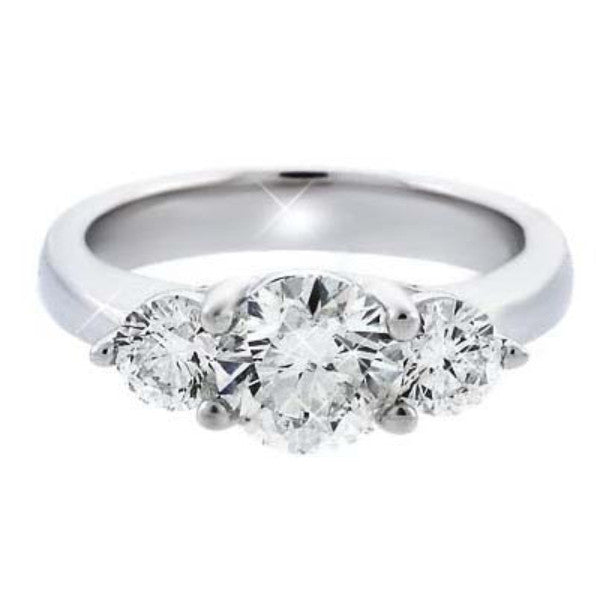 Three Stone Diamond Engagement Ring ENGR01838 / ENGR01839 / ENGR01840