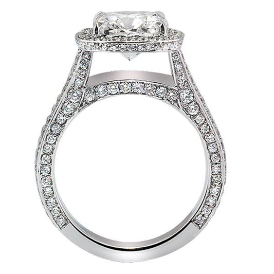 "ENGR02471" Cushion Cut Diamond Engagement Ring