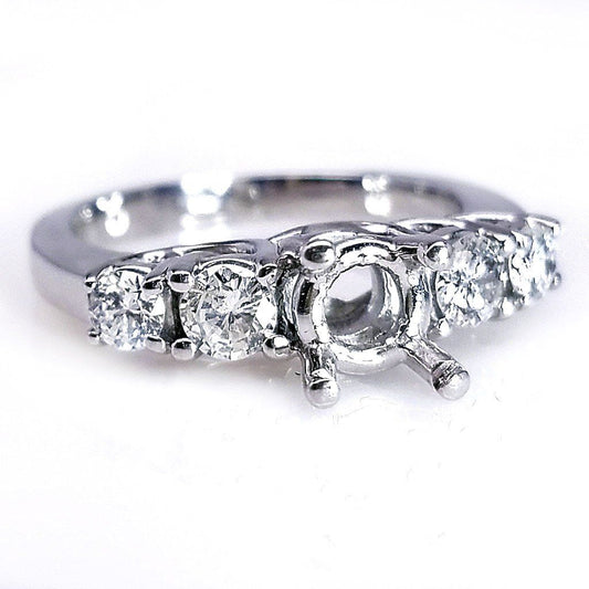 "ENGR02928" Five Stone Diamond Setting