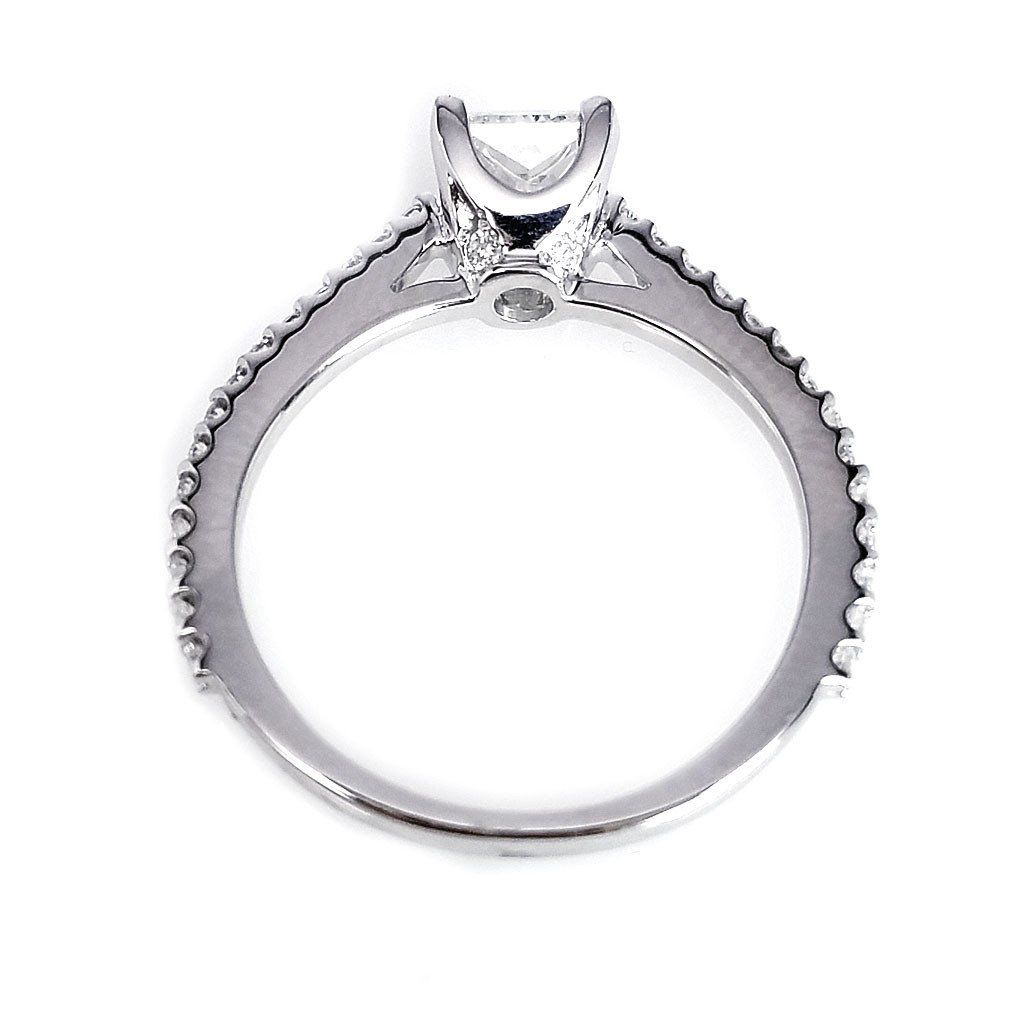 "ENGR03059" Princess Cut Diamond Engagement Ring