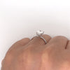 2.13 Total Carat Radiant Diamond Pave-Set Engagement Ring G SI1, GAI