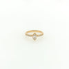 0.51 Total Carat Marquise Diamond Ladies Ring in Yellow Gold Band