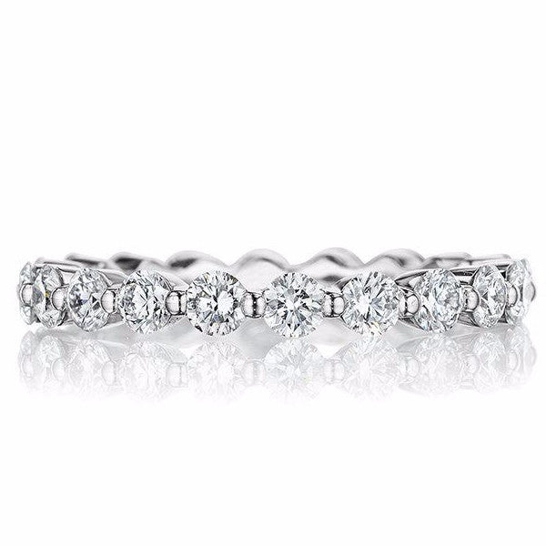 "ETNBD01005" Single Shared Prong Diamond Eternity Band