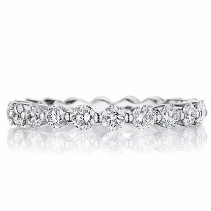 "ETNBD01005" Single Shared Prong Diamond Eternity Band